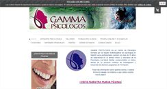 Desktop Screenshot of gammapsicologos.com